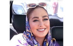 هم آغوشی الهام حمیدی با شوهرش در ملا عام ! + عکس